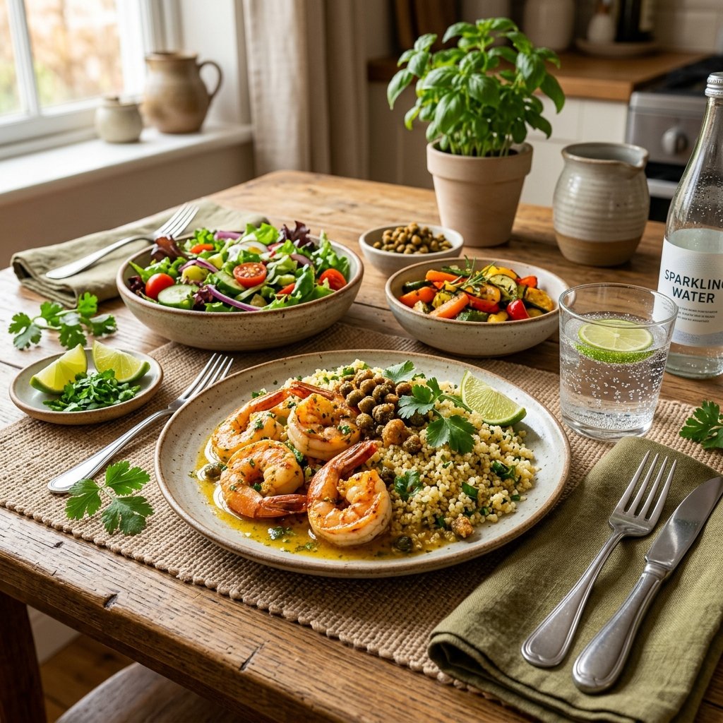 Mojo Shrimp With Couscous and Fried Capers Recipe 2026 15 Mojo Shrimp With Couscous and Fried Capers Recipe