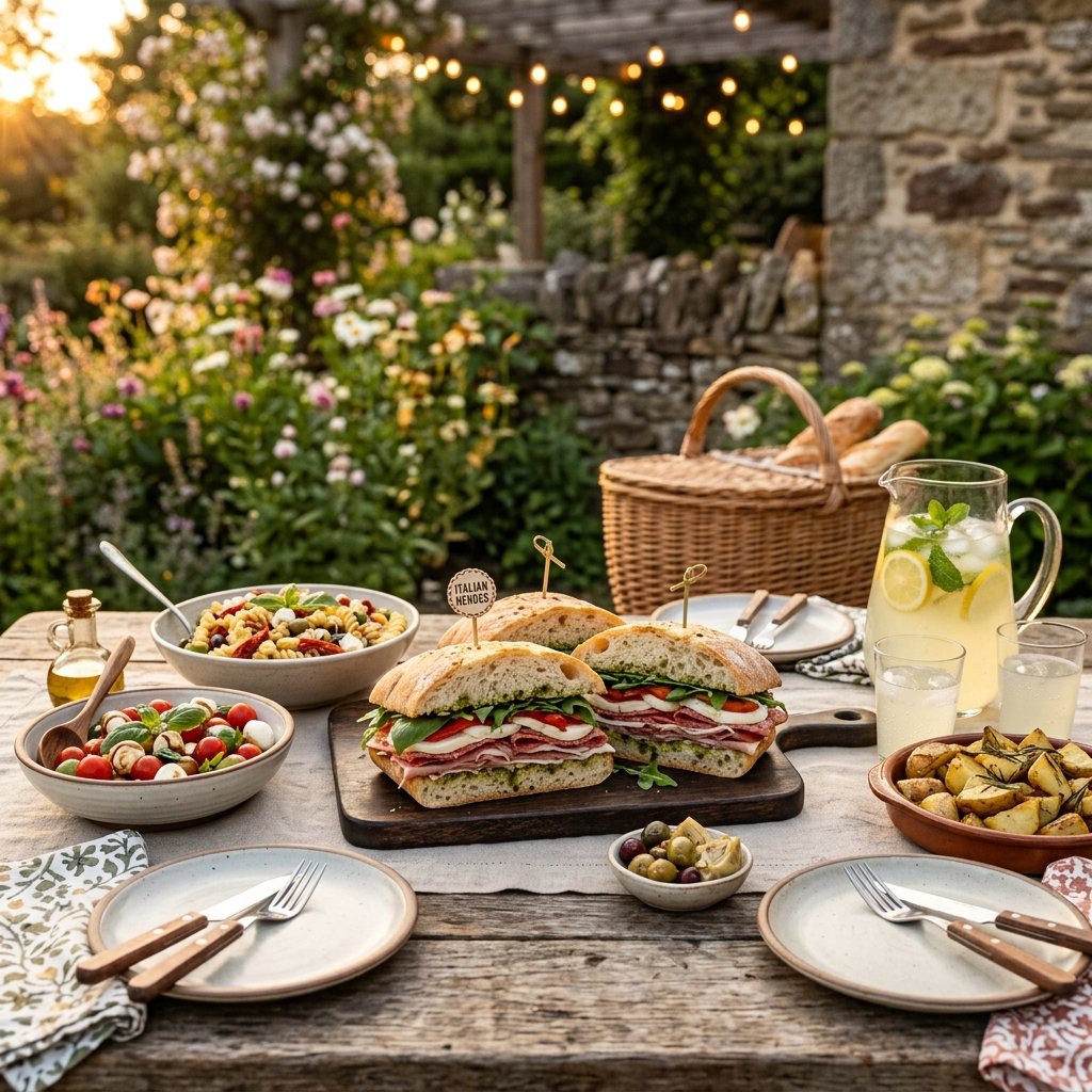 Italian Picnic Heroes Recipe: The Ultimate Homemade Sub 2026 15 Italian Picnic Heroes Recipe