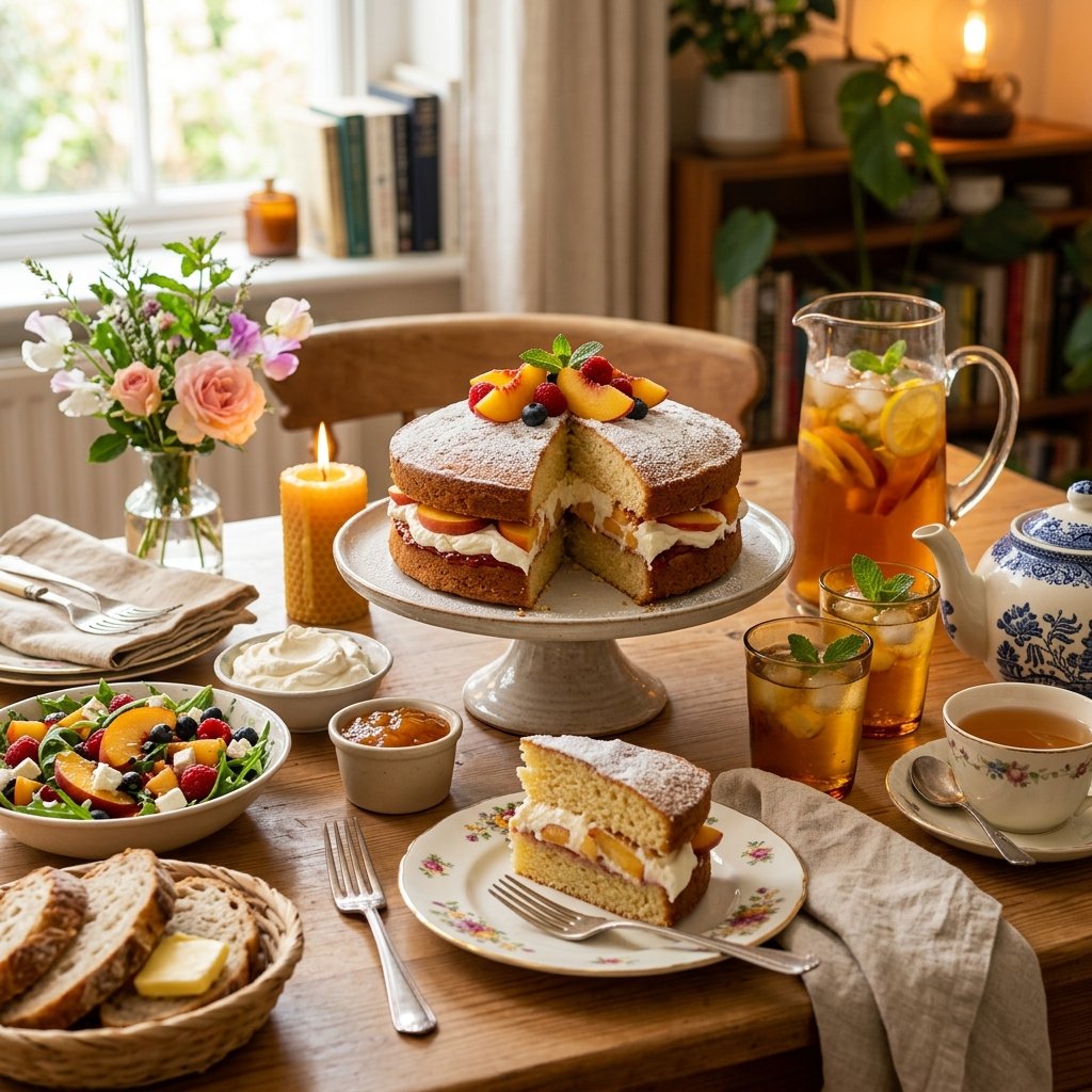 Peaches and Cream Victoria Sandwich Recipe: A Classic Treat 2026 15 Peaches and Cream Victoria Sandwich Recipe