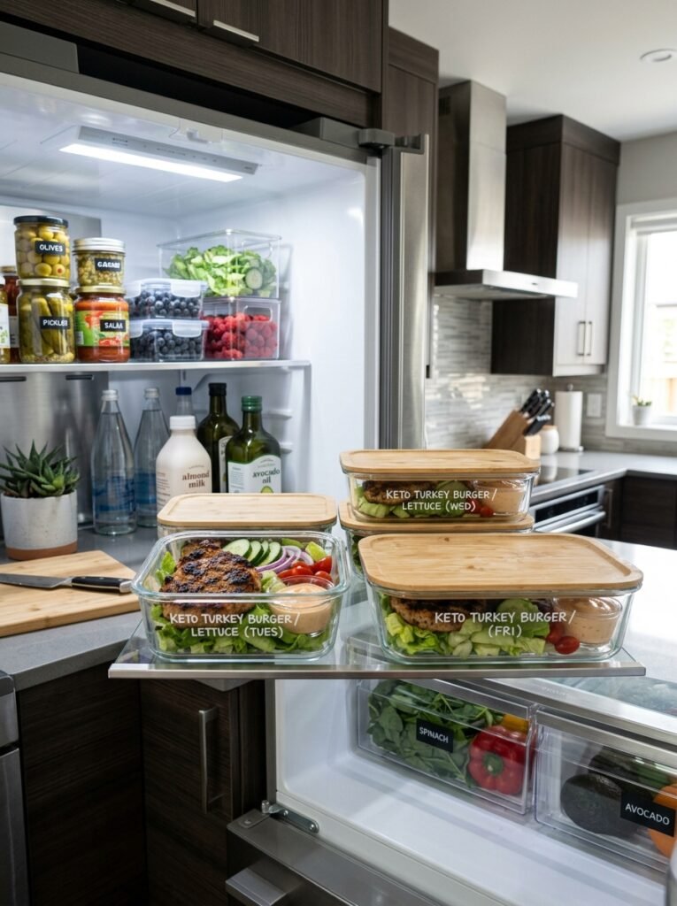 Food storage containers keto burger 202605051222