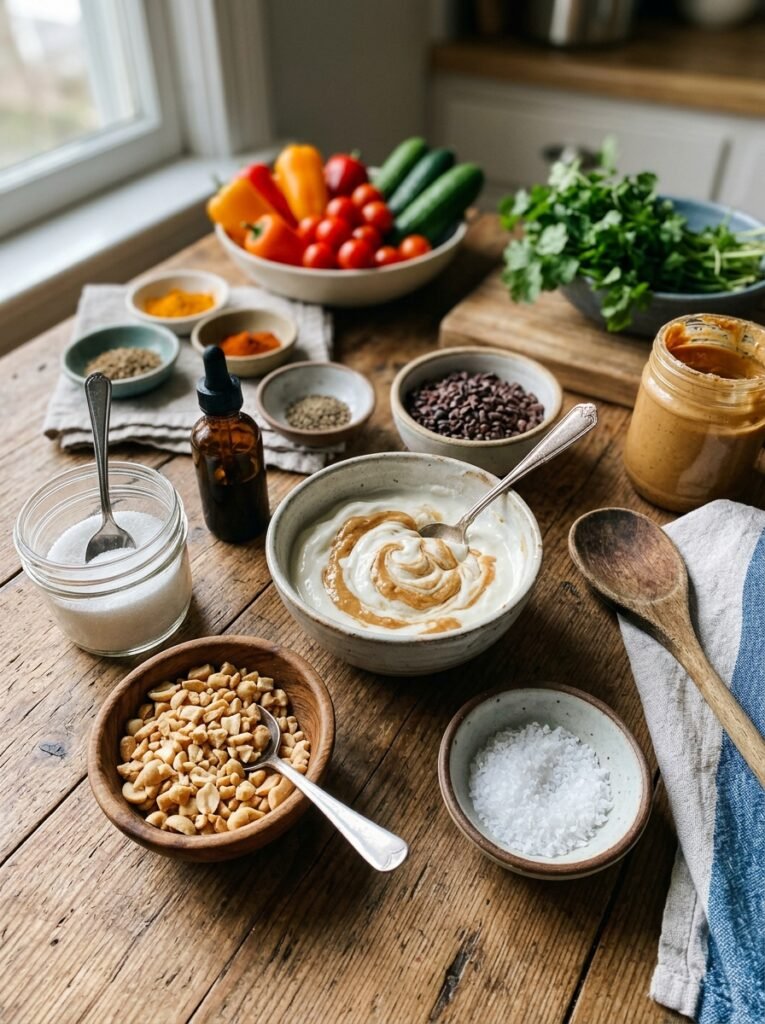 Ingredients for keto bites 202605022201