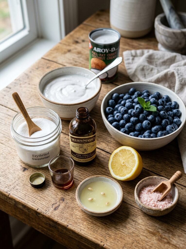 Ingredients for keto ice cream 202605012336