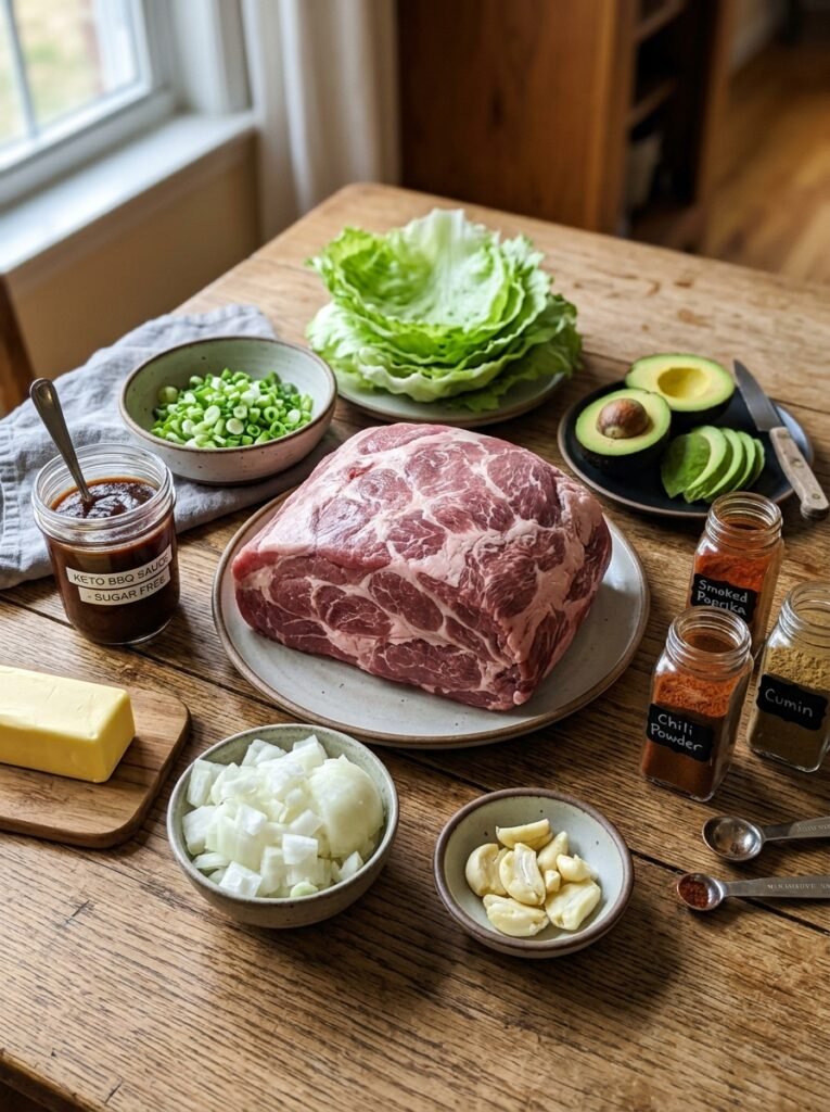 Ingredients for keto pulled pork… 202605022211