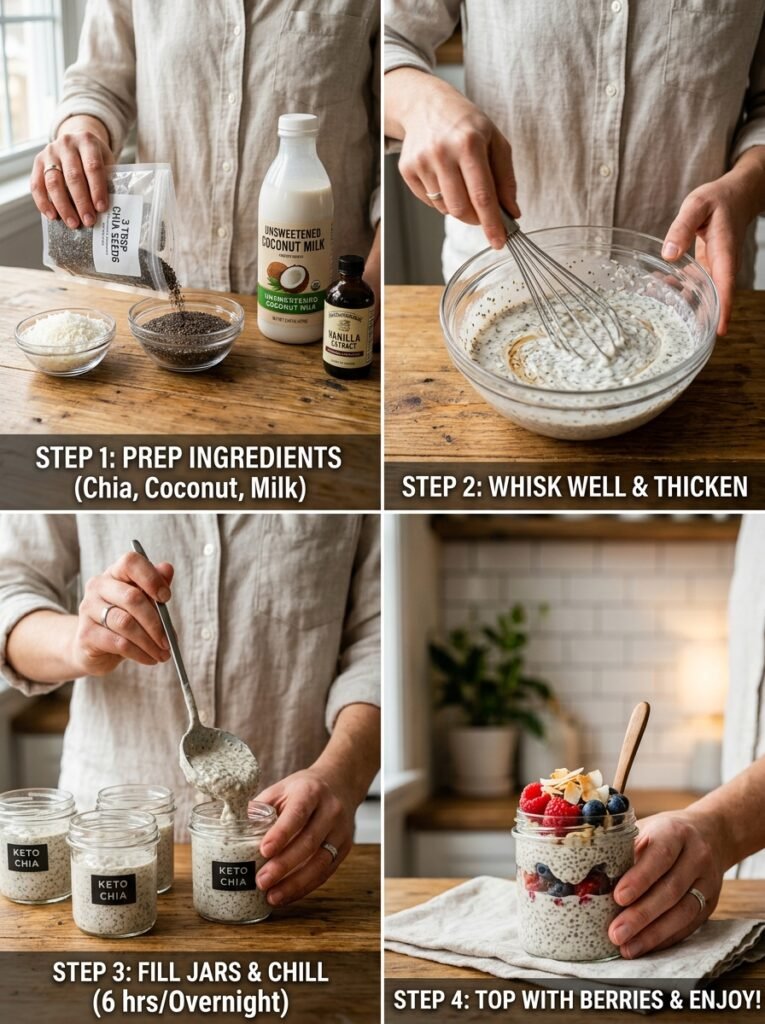 Keto Coconut Chia Breakfast Jars 202605041310