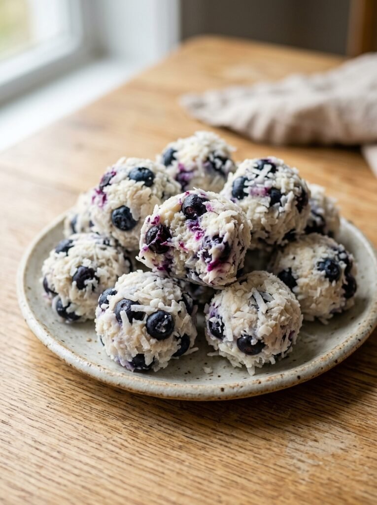 keto blueberry coconut fat bomb bites 12 Keto blueberry coconut bites 202606111235