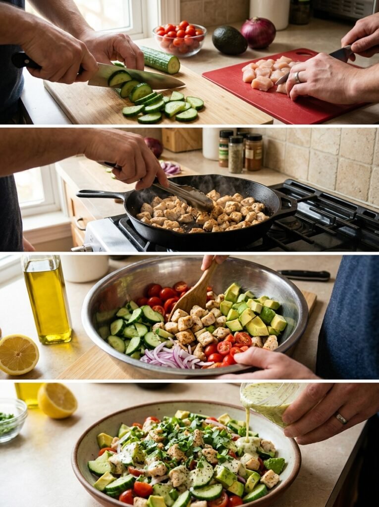 Keto chicken cucumber salad 202605012331