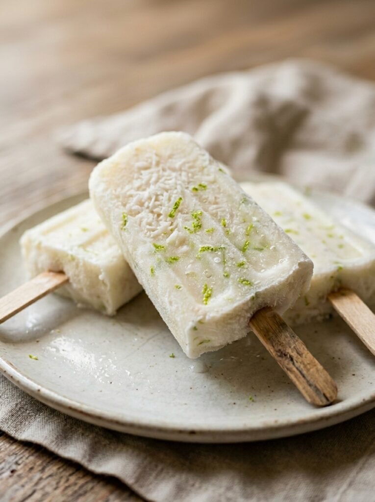 Keto coconut lime popsicles 202605041305