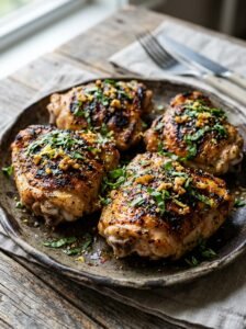 Keto grilled chicken thighs 202605012303