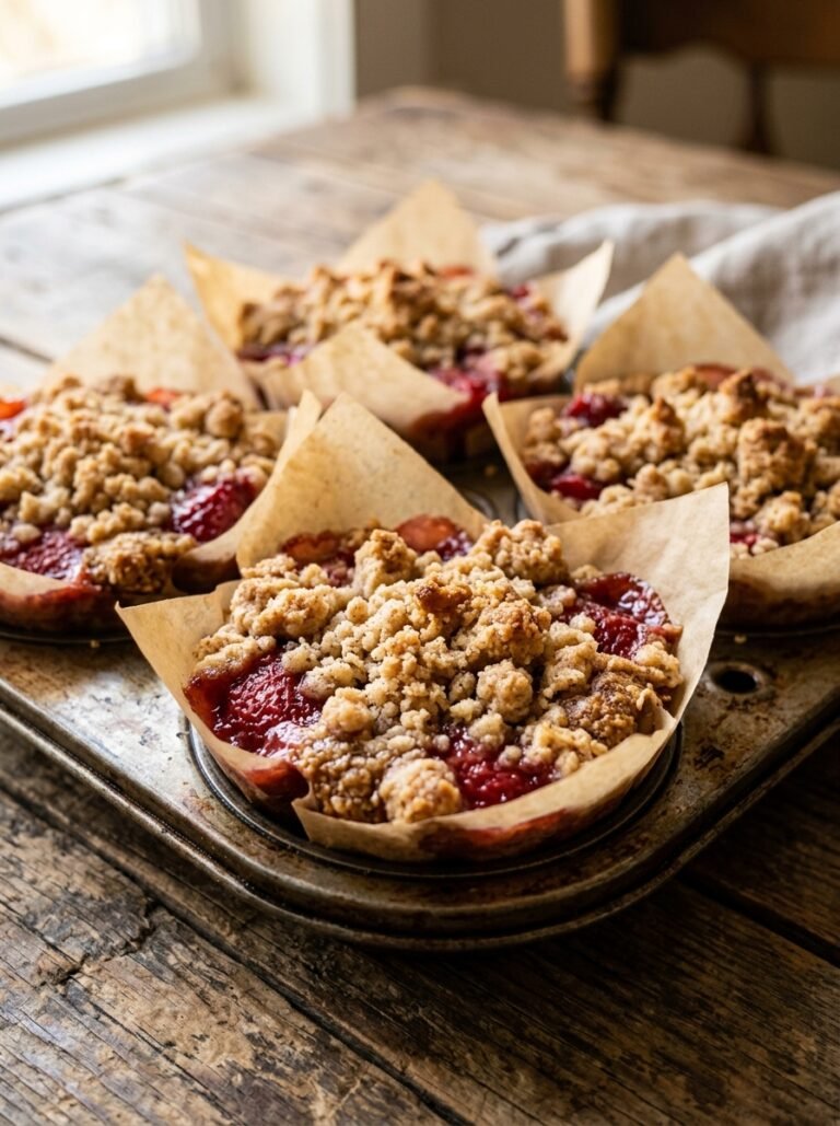 Keto strawberry almond crumble cups 202605051230