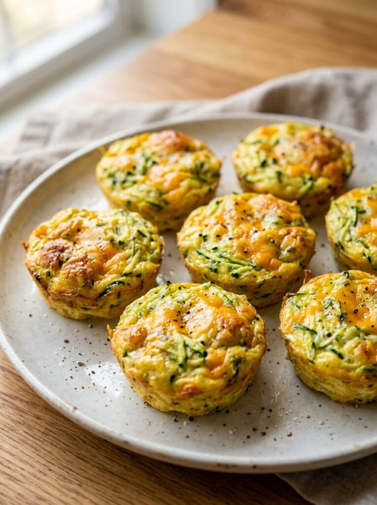 Keto zucchini cheddar egg bites 202605012341