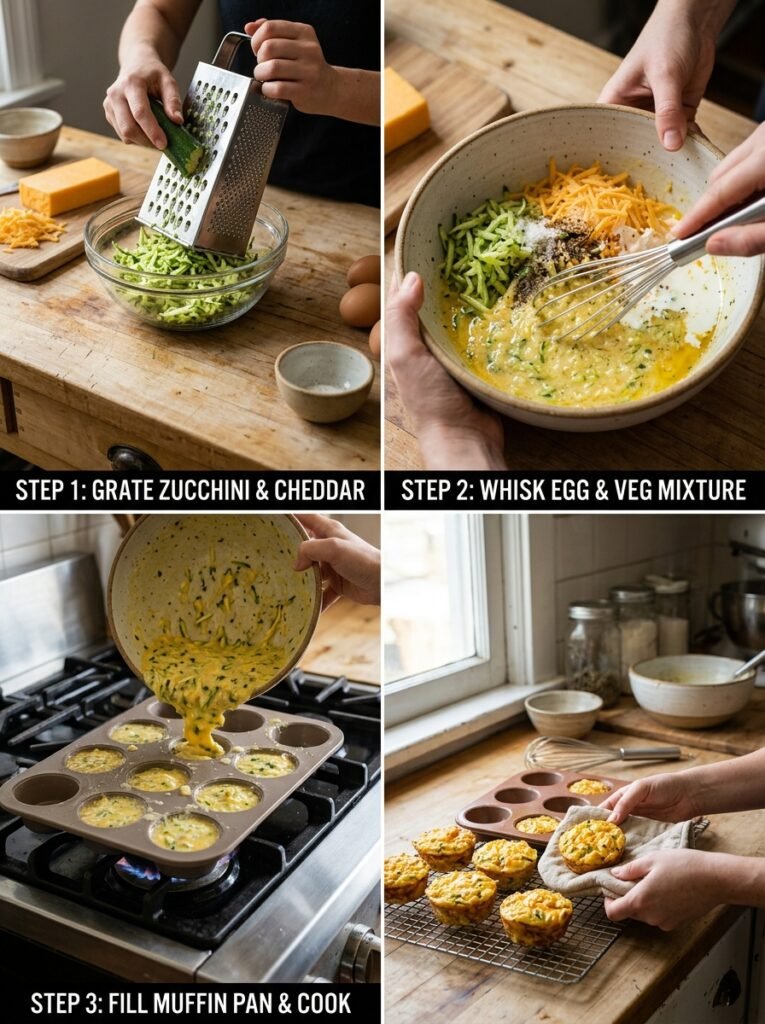 Keto zucchini cheddar egg bites 202605012342